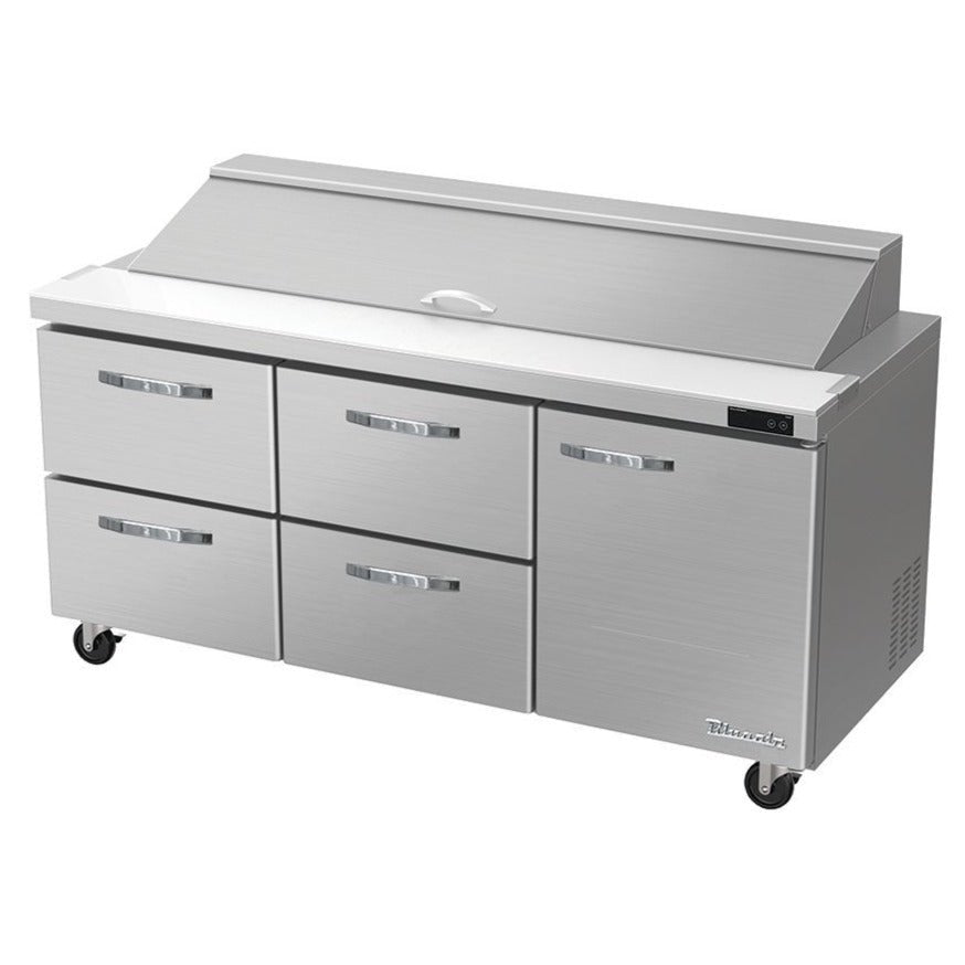 Blue Air BLPT72-D4LM-HC Sandwich Prep Drawer - VRS Restaurant Equipment & Supply Store