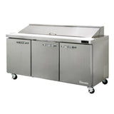Blue Air BLPT72-HC Sandwich Prep Table - Three Door - VRS Restaurant Equipment & Supply Store