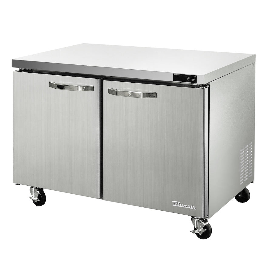 Blue Air BLUF48-HC Undercounter Freezer Two Door-48" - VRS Restaurant Equipment & Supply Store