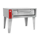BakeMax BMBPEB125 64” Wide Commercial Electric Stone Hearth Deck Pizza Oven