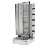 BakeMax BMDN1525 Commercial Heavy-Duty 5-Burner Gas Shawarma / Donair Machine