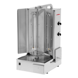 BakeMax BMDN1722R Heavy Duty Commercial Electric 2-Burner Shawarma Machine