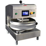 BakeMax BMDXESS Commercial Countertop Stainless Steel Electric Automatic Single Heat Dough Press