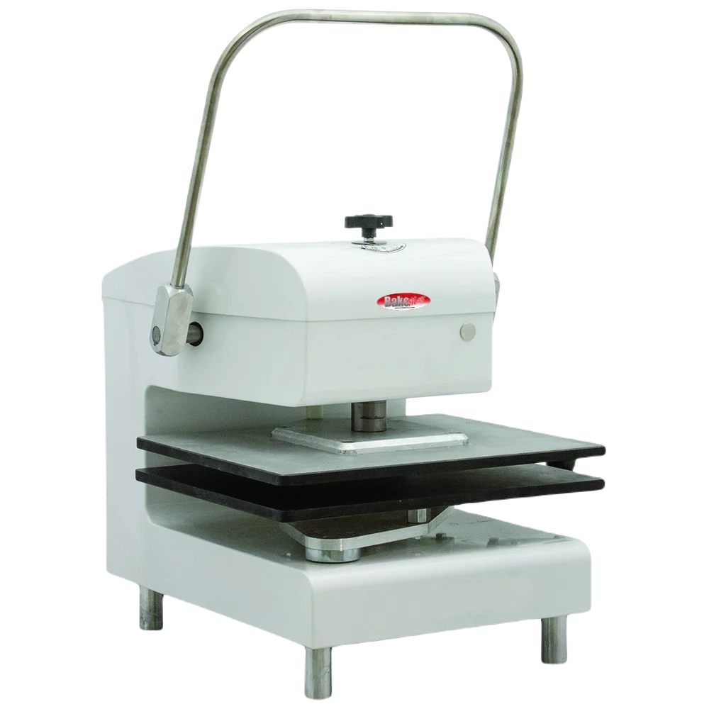 BakeMax BMDXMCPW Countertop Commercial White Powder Coat Manual Cold Meat Press