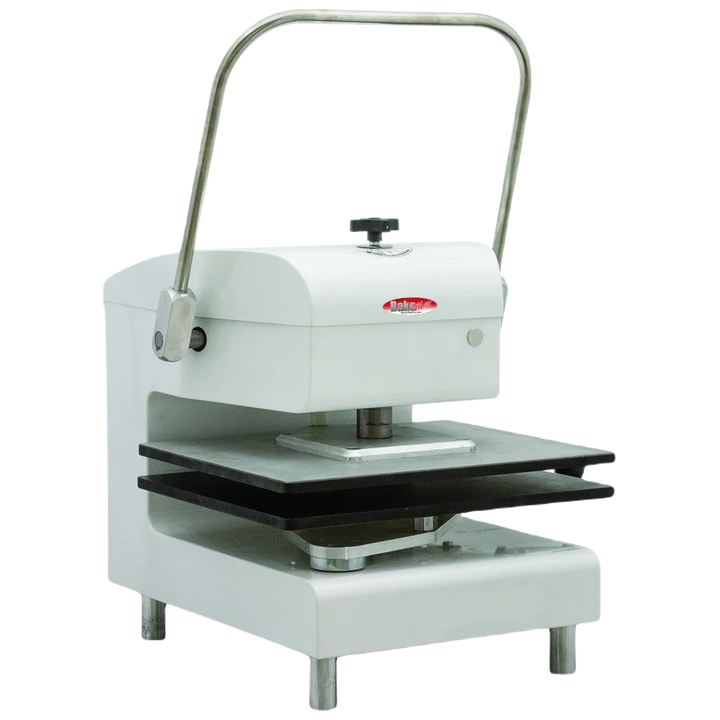 BakeMax BMDXMCPW Countertop Commercial White Powder Coat Manual Cold Meat Press