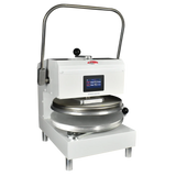 BakeMax BMDXMW Commercial Countertop White Powder Coat Manual Single Heat Dough Press