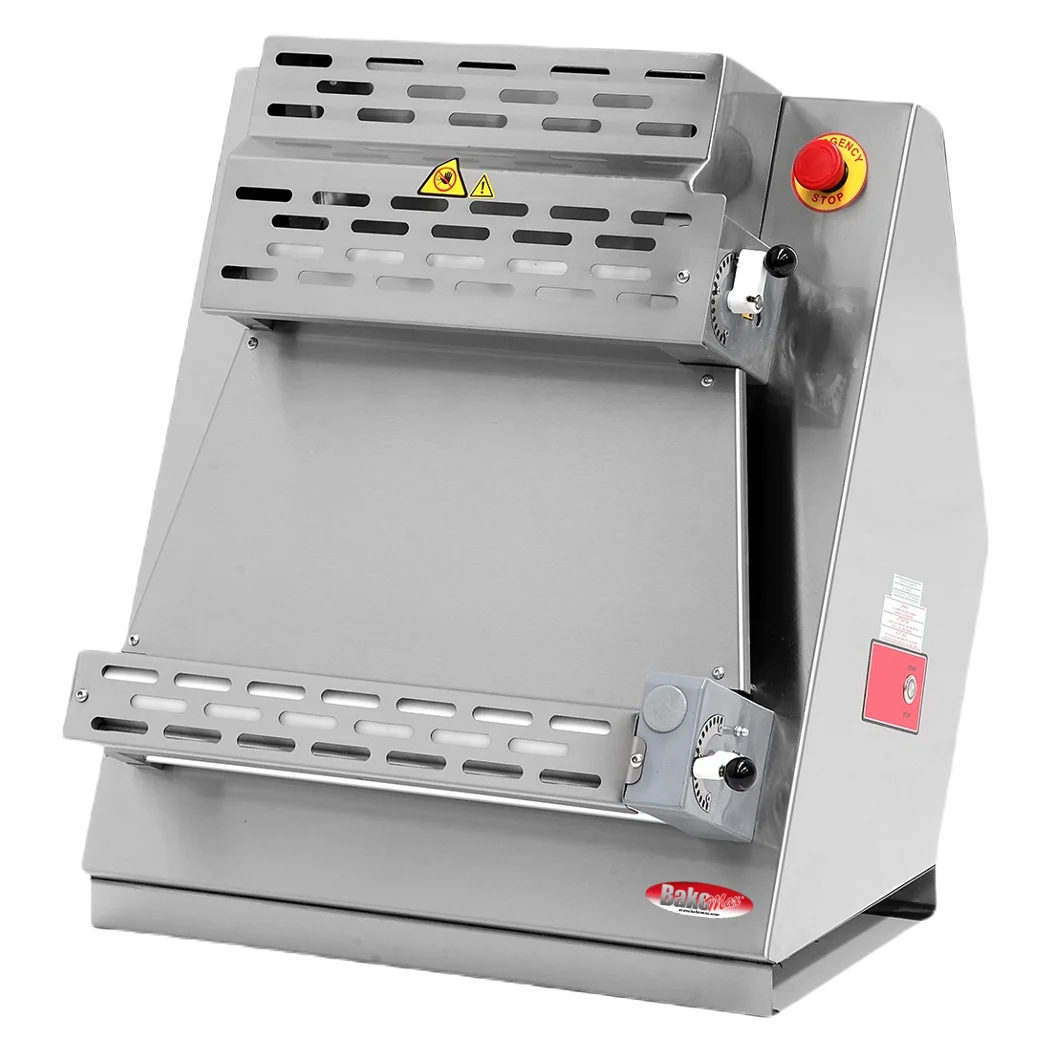 BakeMax BMHA01Y 18” Wide Commercial Countertop Heavy Duty Two Pass Dough Sheeter