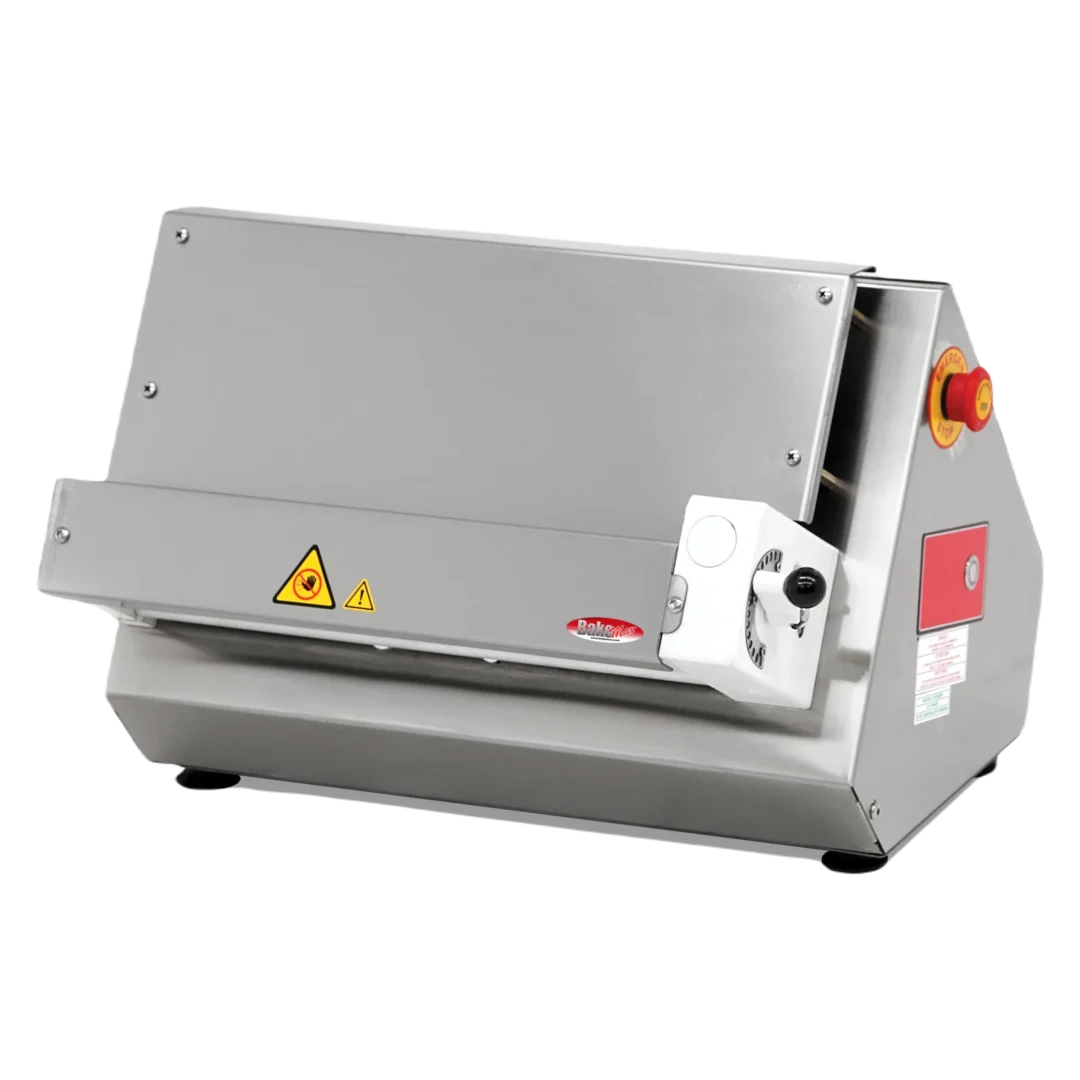 BakeMax BMHA05 Commercial Countertop Heavy Duty Single Pass 12” Wide Dough Sheeter
