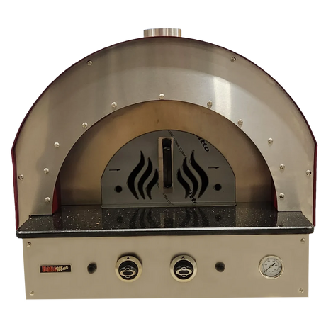 BakeMax BMPLFPLSD5K Commercial Gas Stone Pita & Pizza Oven