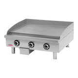 BakeMax BMPLS7IE030 Heavy Duty Countertop 36” Electric Thermostatic Flat Top Griddle