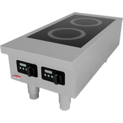 BakeMax BMPLS7IND010 Countertop 2 Burner Induction Cooker