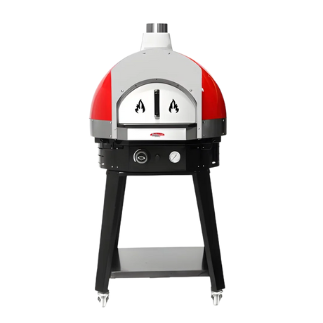 BakeMax BMSPOH70B Mini Dome Gas Stone Pizza Oven