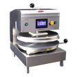 BakeMax BMTXE218SS Commercial Countertop Automatic Swing Away Dual Heat Dough Press