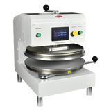 BakeMax BMTXE218W Commercial Countertop Automatic Swing Away Dual Heat Dough Press