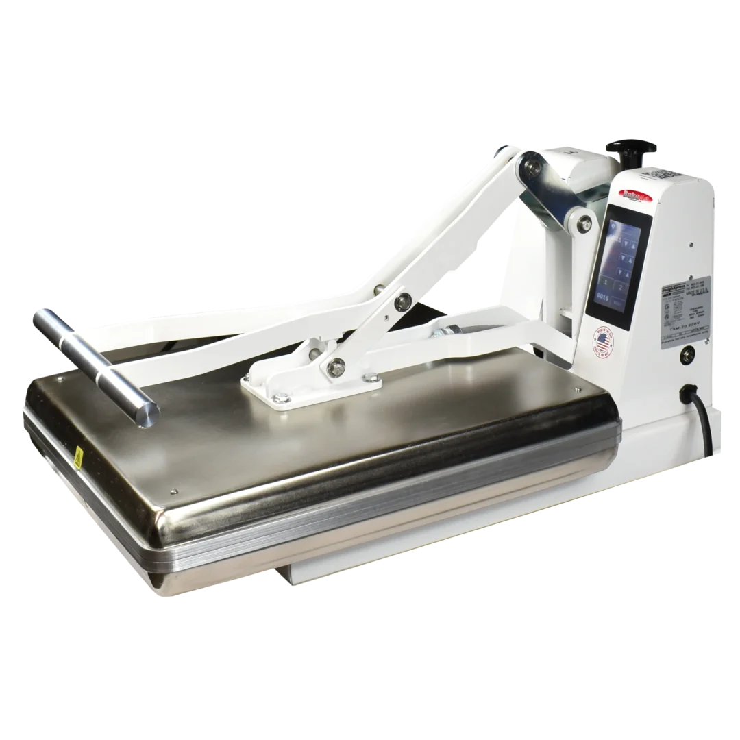 BakeMax BMTXM20 Countertop White Powder Coated Clamshell 16″ x 20″ Manual Dual Heat Tortilla Press