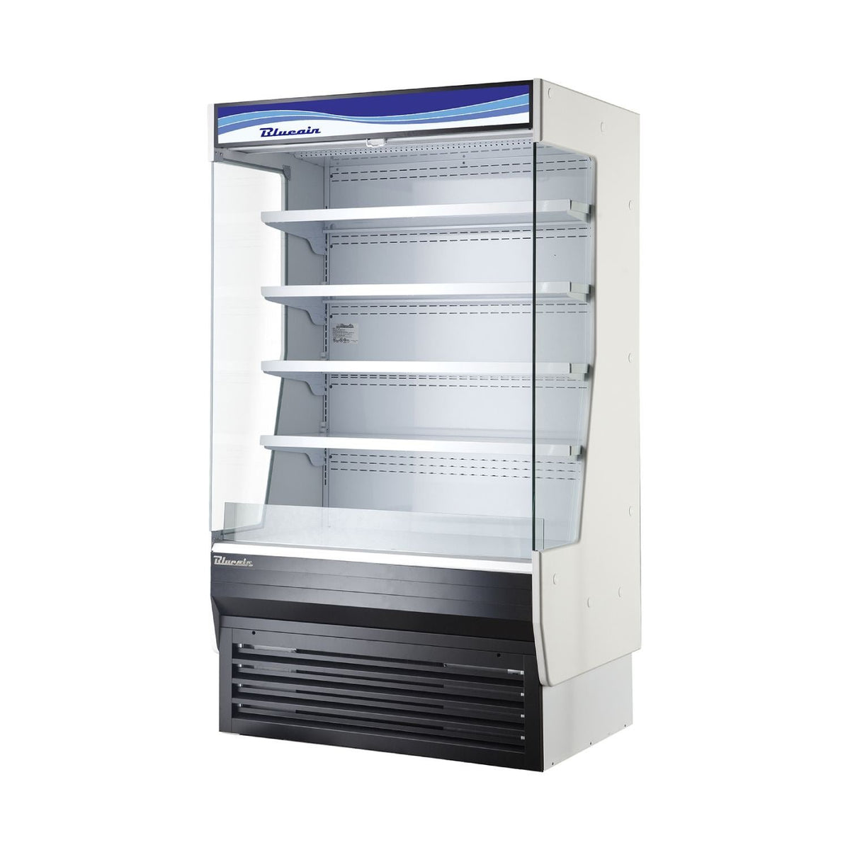 Blue Air BOD-60G Open Display Case - VRS Restaurant Equipment & Supply Store