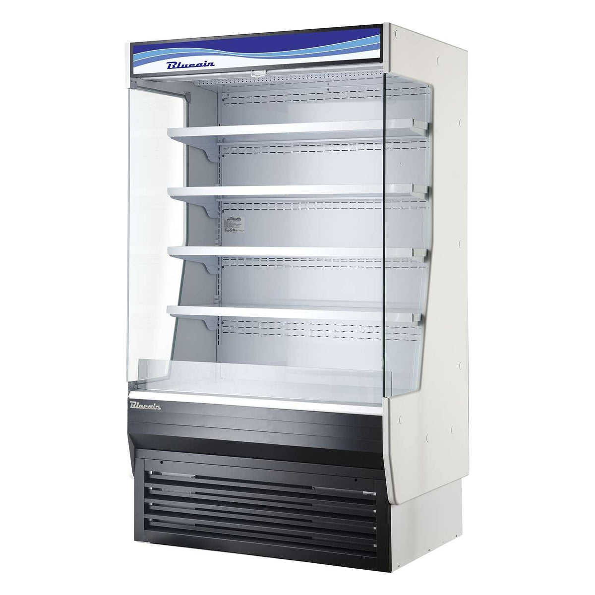 Blue Air BOD-72G Open Display Case - VRS Restaurant Equipment & Supply Store