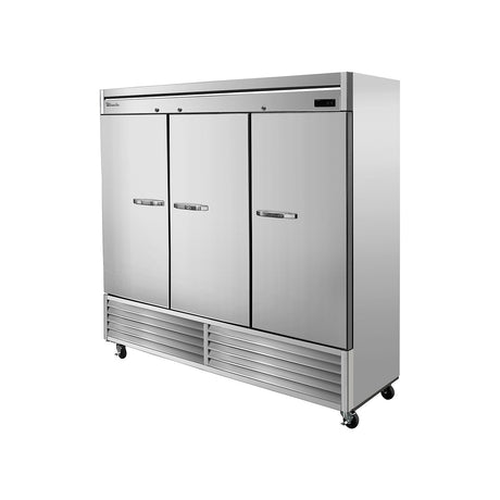 Blue Air BSR72-HC Reach-In Cooler, Refrigerator-Bottom Mount -Three Door Cooler - VRS Restaurant Equipment & Supply Store