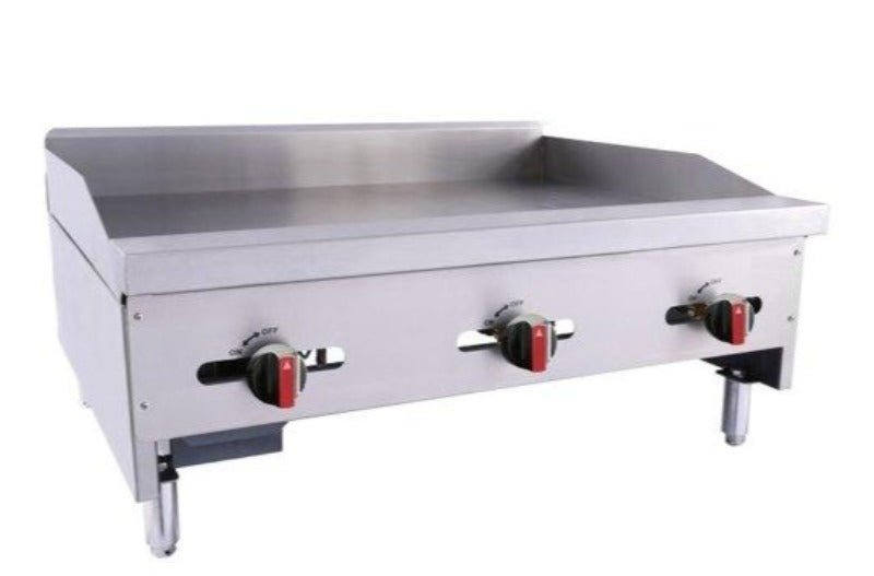 BakeMax BACG36-3 Manual Gas Griddle 36" - VRS Restaurant Equipment & Supply Store