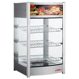BakeMax Titan Series BMCBF18 18 Inch Wide Countertop Full-Service Heated Display Case