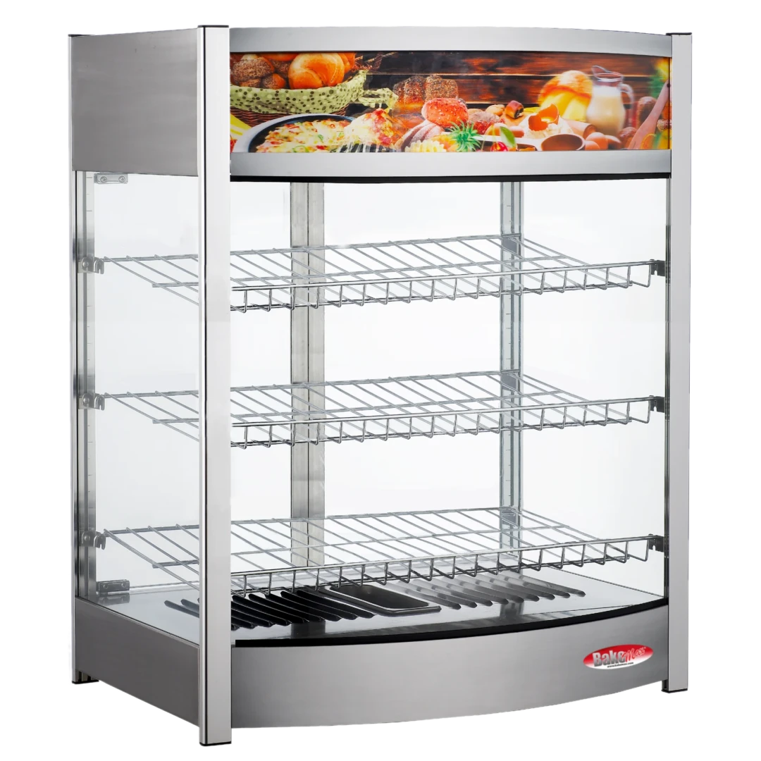 BakeMax Titan Series BMCBF25 25 Inch Wide Countertop Full-Service Heated Display Case