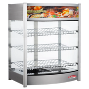 BakeMax Titan Series BMCBF25 25 Inch Wide Countertop Full-Service Heated Display Case