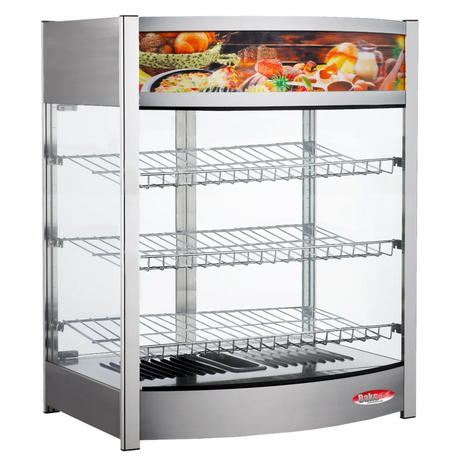 BakeMax Titan Series BMCBF25 25 Inch Wide Countertop Full-Service Heated Display Case