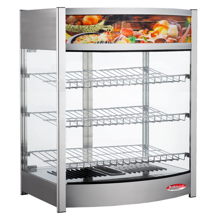 BakeMax Titan Series BMCBF25 25 Inch Wide Countertop Full-Service Heated Display Case