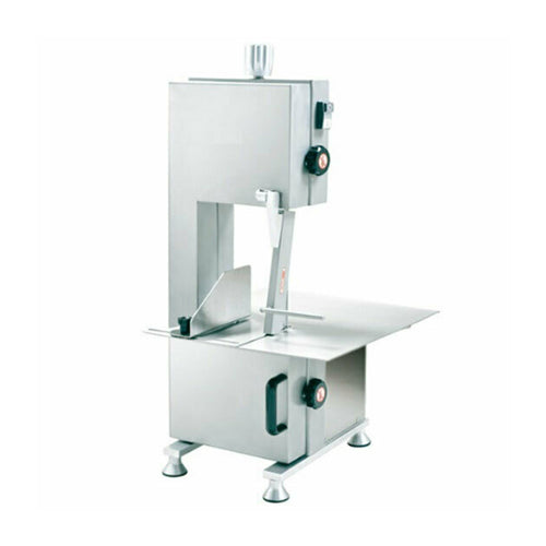 BakeMax BMCBS01 8.25″ x 17.2″ Tabletop Vertical Band Saw with 65″ Blade - VRS Restaurant Equipment & Supply Store