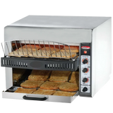 BakeMax BMCT450 Commercial Countertop Electric 3-Slice Wide Conveyor Toaster