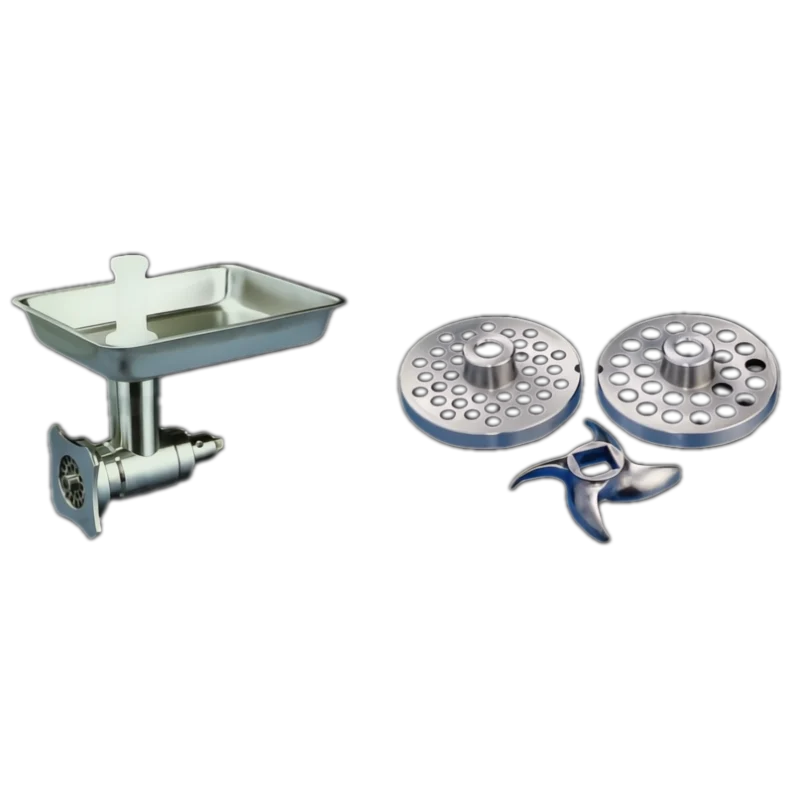 BakeMax BMMGA01 Meat Grinder Mixer Hub Attachment for #12 Hub
