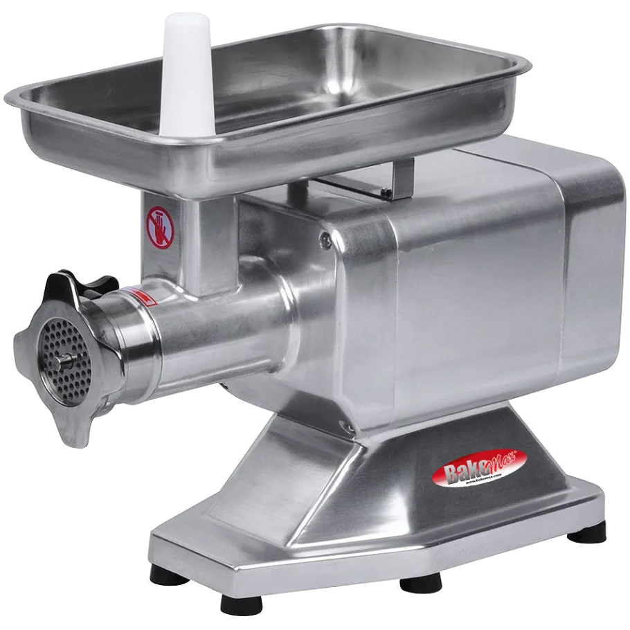BakeMax BMMG003 Titan Series Electric Countertop 1HP Meat Grinder 350lbs. Per Hour