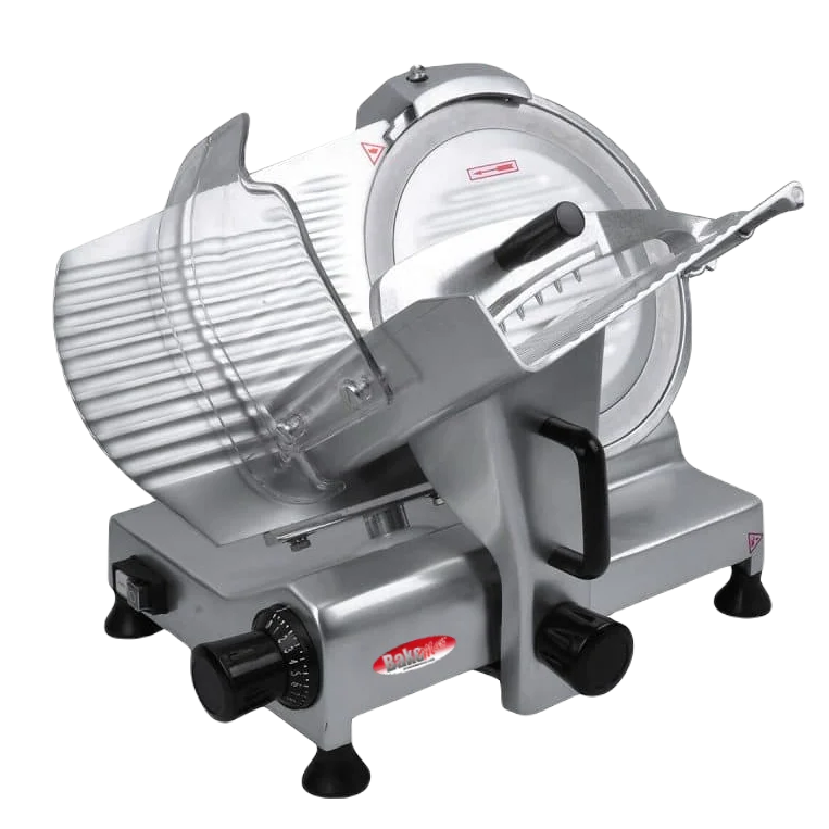 BakeMax BMMSM12 Commercial Countertop Gravity Feed 12 Inch Meat Slicer