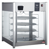 BakeMax BMPW418 Titan Series Countertop Electric 4-Tier 18 Inch Rotating Pizza Warmer
