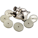 BakeMax BMVS001 Vegetable Slicer and Cheese Grater Attachment for Mixers #12 Hub