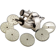 BakeMax BMVS001 Vegetable Slicer and Cheese Grater Attachment for Mixers #12 Hub