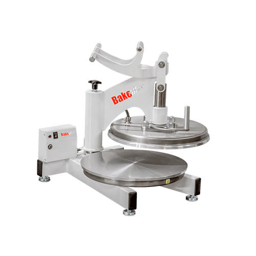 BakeMax BMDMS-2-18 18″ Manual Dual Heat Pizza Dough Press - VRS Restaurant Equipment & Supply Store