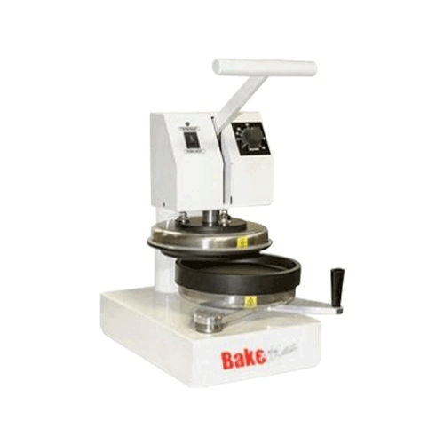 BakeMax BMDXP-PB-2-8 Manual Personal Size Pizza Dough Press - VRS Restaurant Equipment & Supply Store