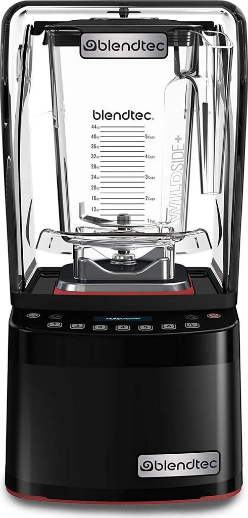 Blendtec Stealth 885 Enclosed Blender with 2 WildSide Jars with Lids