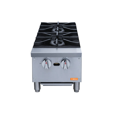 Brika BHP-122 12″ Propane Gas Hot Plate - VRS Restaurant Equipment & Supply Store