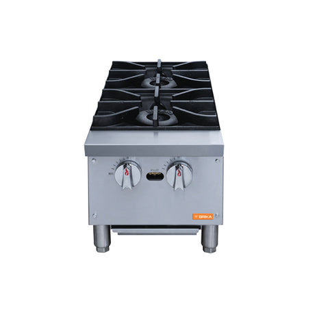 Brika BHP-122 12″ Natural Gas Hot Plate - VRS Restaurant Equipment & Supply Store