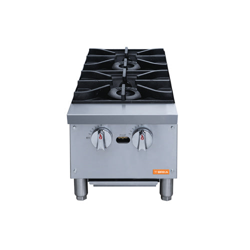 Brika BHP-122 12″ Natural Gas Hot Plate - VRS Restaurant Equipment & Supply Store