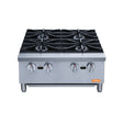 Brika BHP-244 24″ Natural Gas Hot Plate - VRS Restaurant Equipment & Supply Store