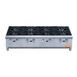 Brika BHP-488 48″ Propane Gas Hot Plate - VRS Restaurant Equipment & Supply Store