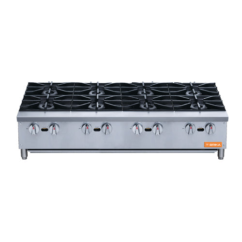 Brika BHP-488 48″ Propane Gas Hot Plate - VRS Restaurant Equipment & Supply Store