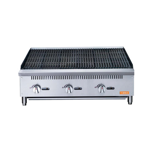 Brika BRB-36 36″ Propane Gas Radiant Charbroiler - VRS Restaurant Equipment & Supply Store