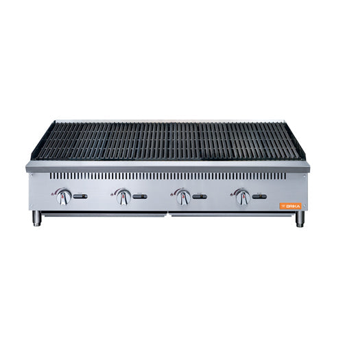 Brika BRB-48 48″ Propane Gas Radiant Charbroiler - VRS Restaurant Equipment & Supply Store