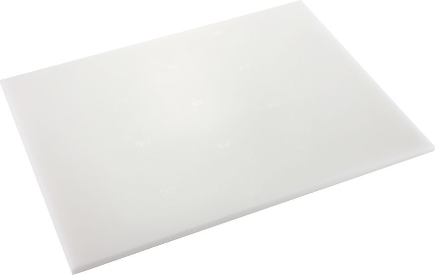 Browne 18" X 24" Polyethylene White Cutting Board - 57361801