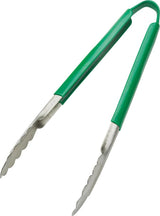 Browne 5513GR Green Colour-Coded Tongs, 16 in, Stainless Steel - product image