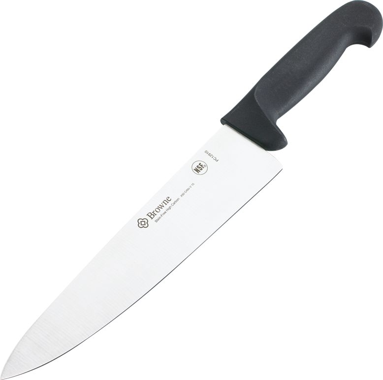 Browne Halco 10" Black Cook's Knife - PC12910